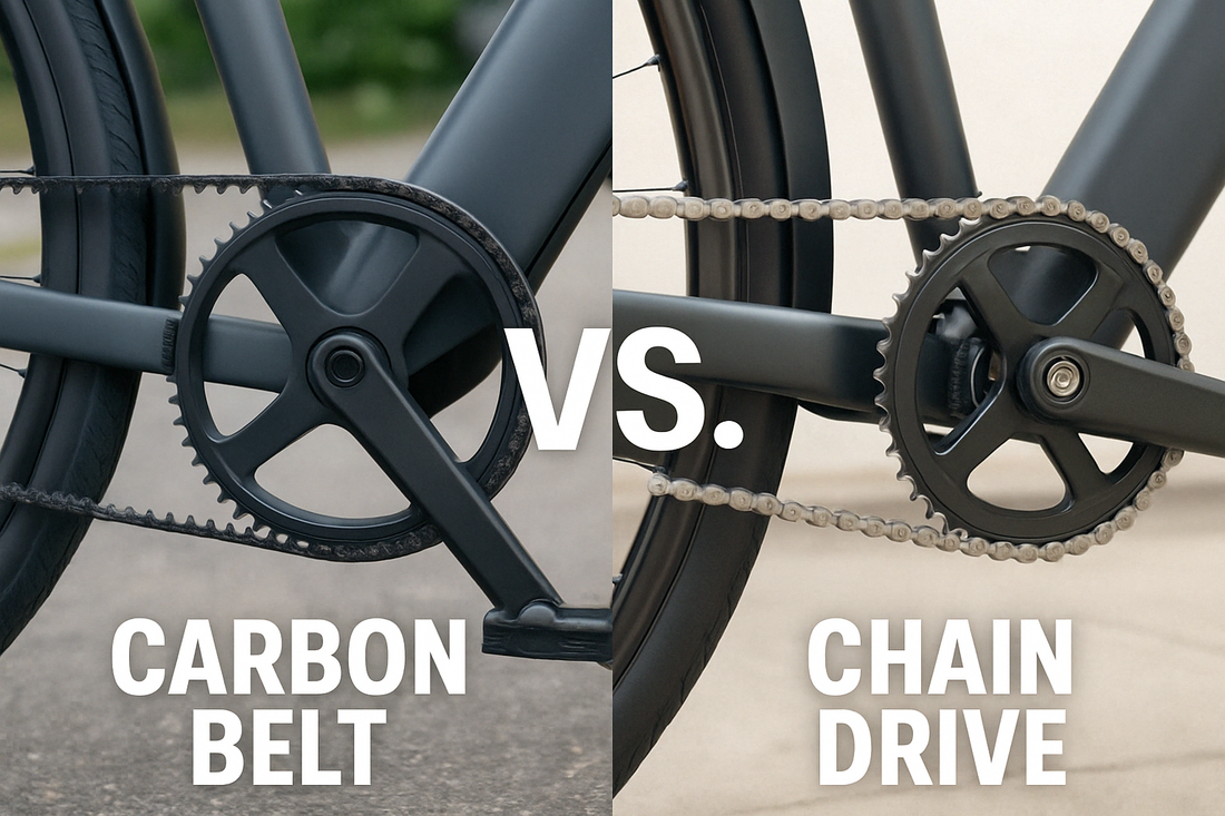 Carbon Belt vs. Chain Drives: What's The Difference?