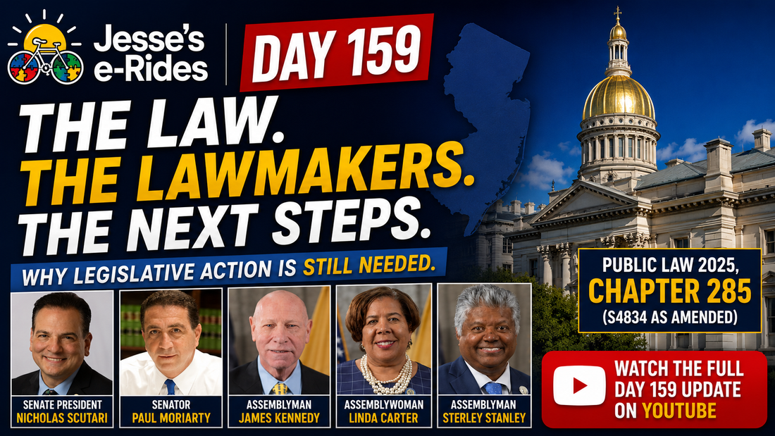 The NJ E-Bike Law: Day 159 – Understanding the Law and the Call for a Fix