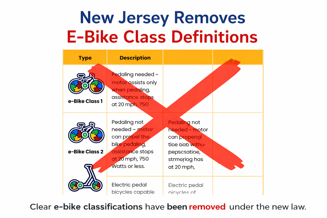 The NJ E-Bike Law: Day 12 – What We Lost When Class Definitions Disappeared