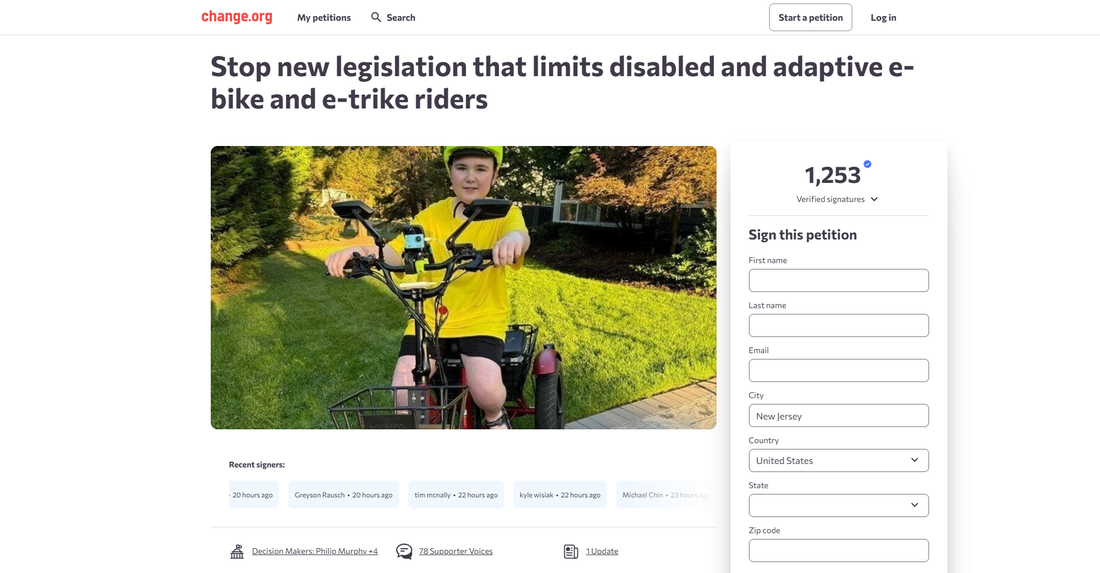 The NJ E-Bike Law: Day 7 – Growing Support and a Push for Change