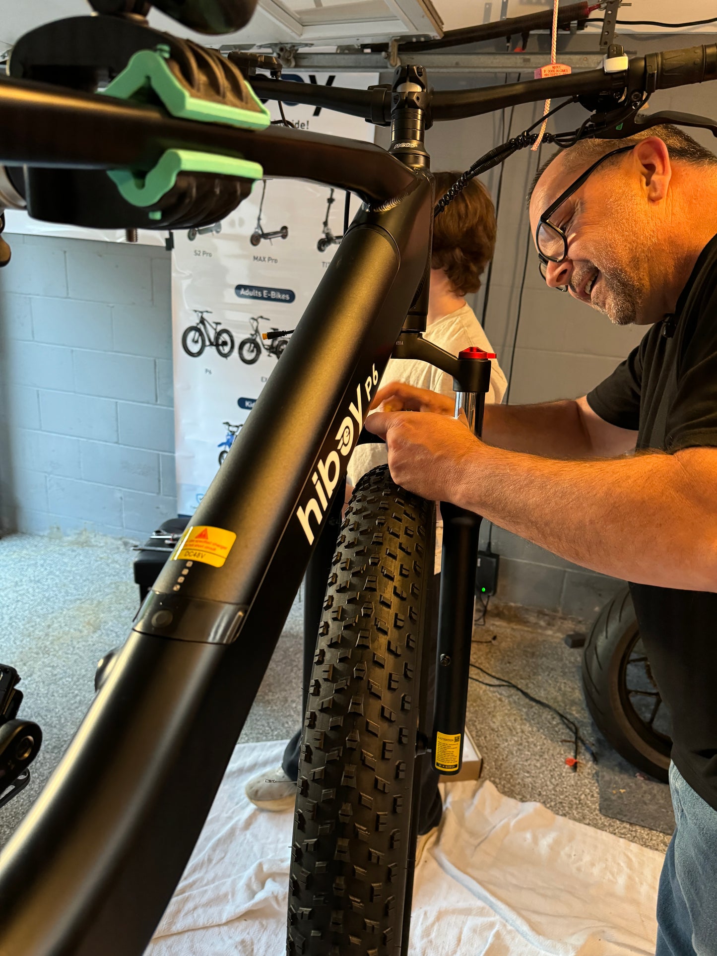 Assembly of New e-Dirt Bike