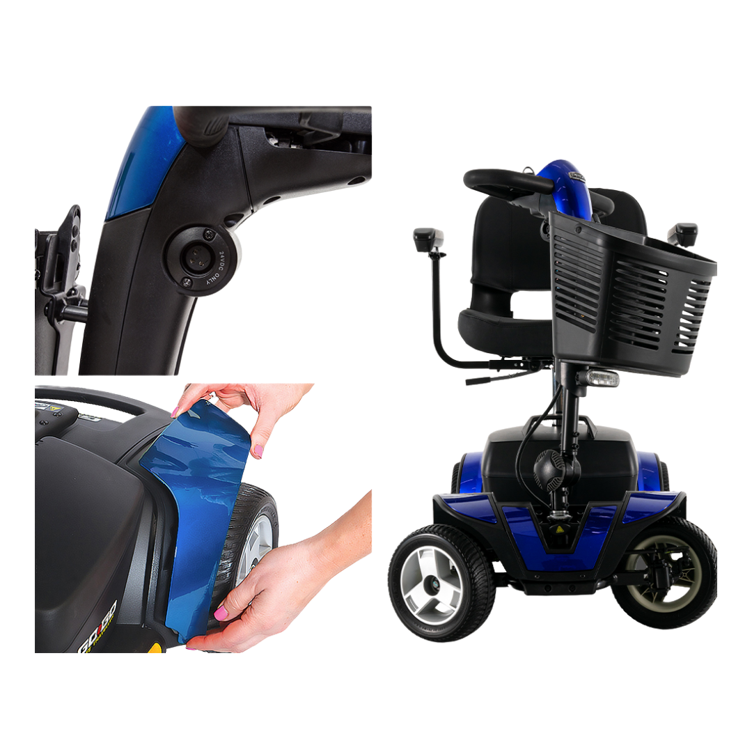 Pride Mobility Go Go® Sport 4-Wheel Mobility Scooter