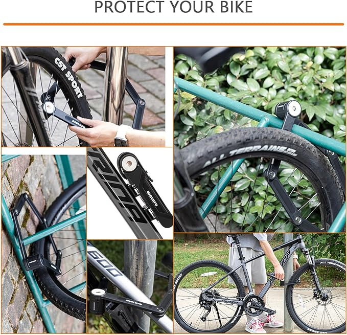 BIGLUFU Folding Bike Lock