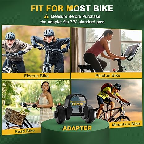 Gineoo Oversized Bike Seat – Extra Wide Comfort Saddle (With Nose or Noseless)