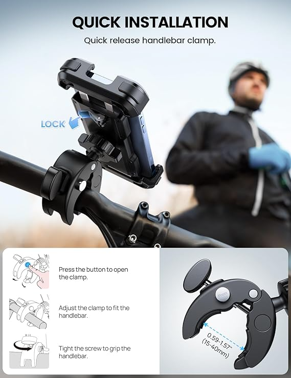 Lamicall Phone Mount for e-Bikes