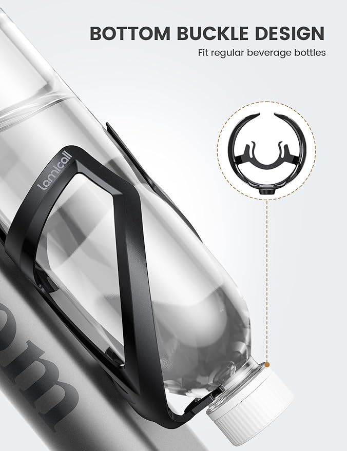 Lamicall Water Bottle Holder – Frame-Mounted Cage