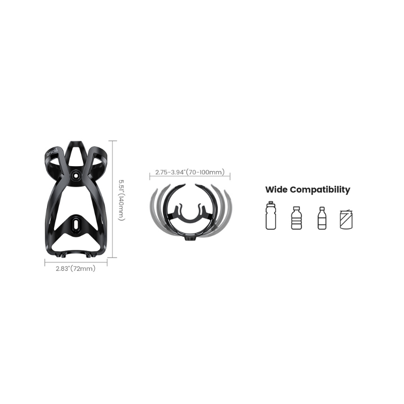 Lamicall Water Bottle Holder – Frame-Mounted Cage