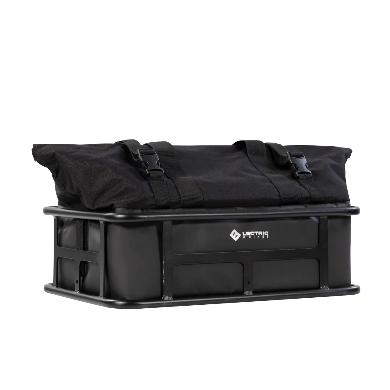 Lectric Large Roll Top Basket Bag