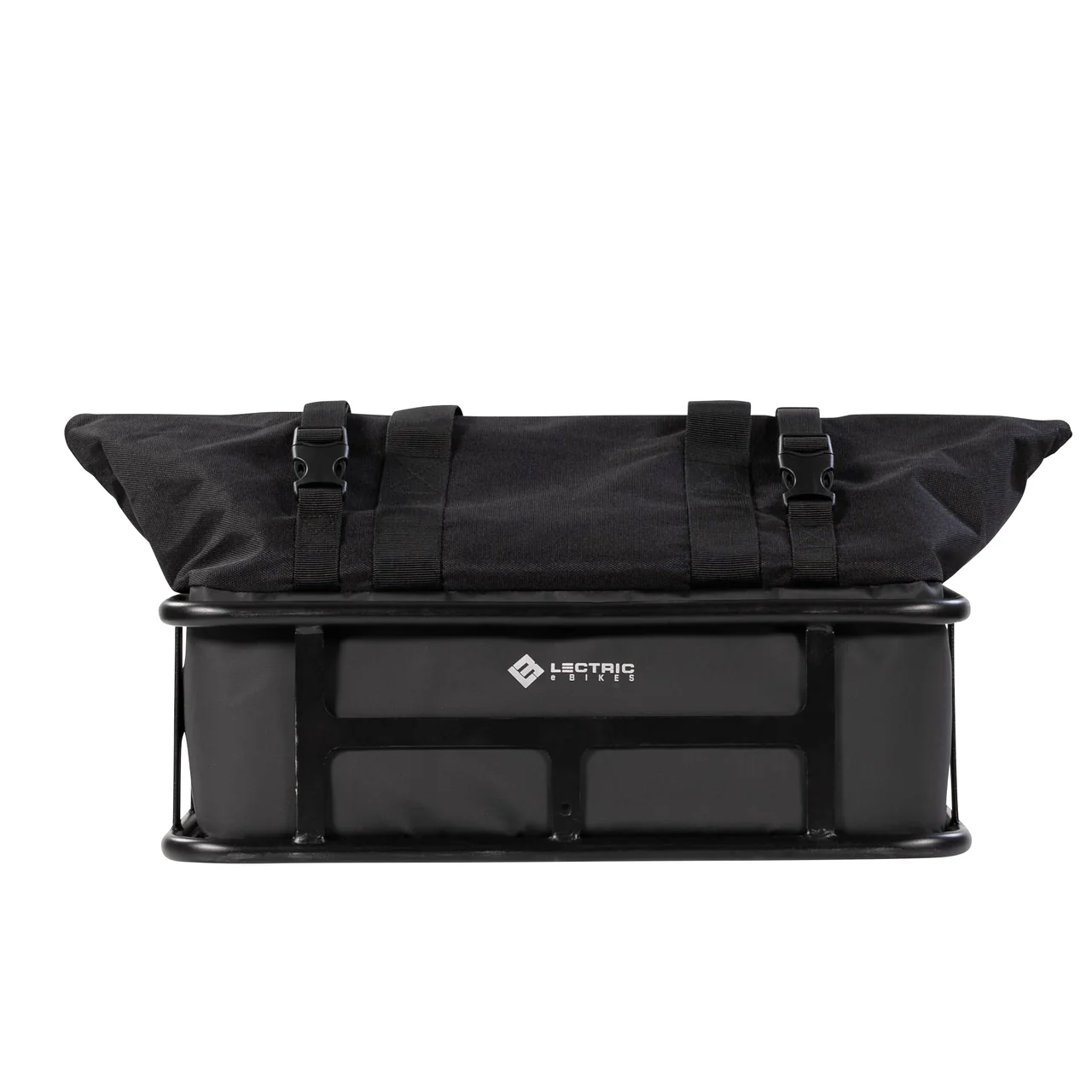 Lectric Large Roll Top Basket Bag