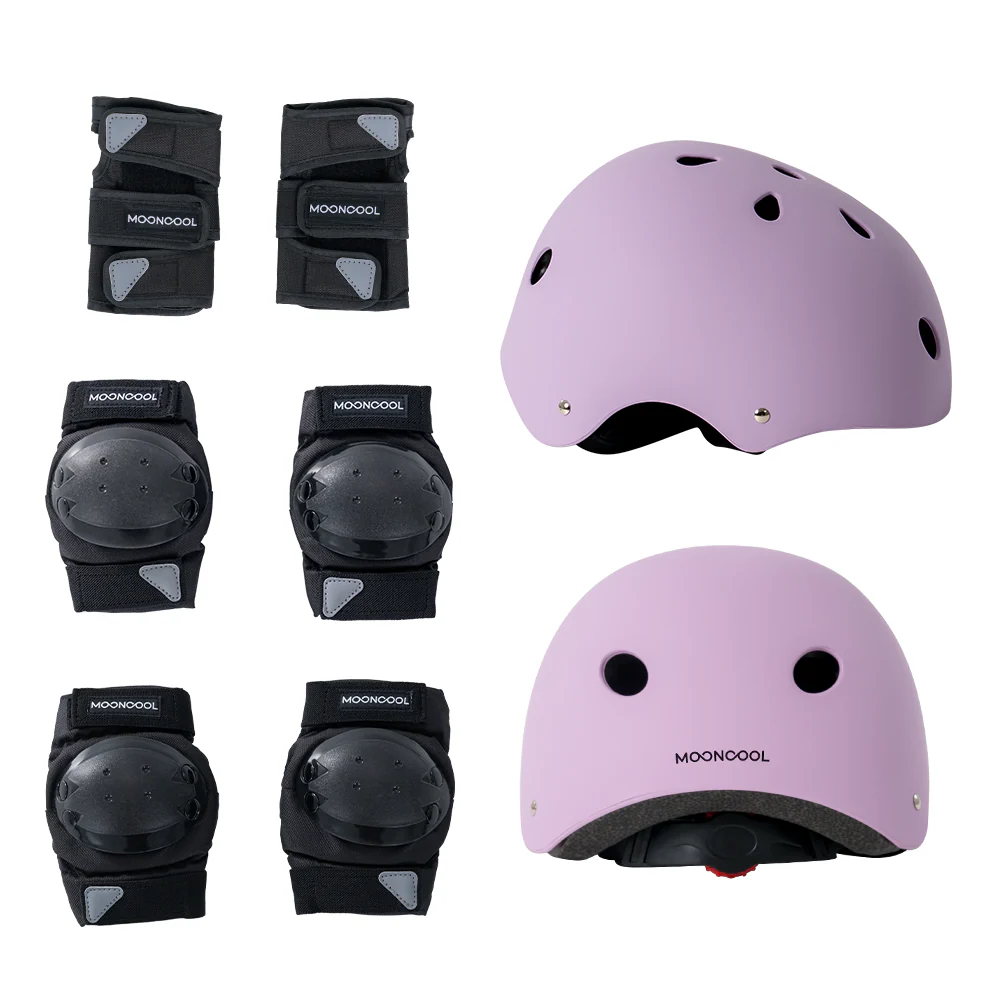 Mooncool Youth Protective Gear (Helmet + Pads Set)