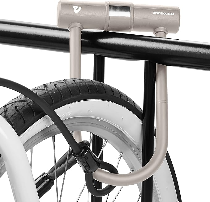 Retrospec Lookout U-Lock Bike Lock with 4Ft Security Cable