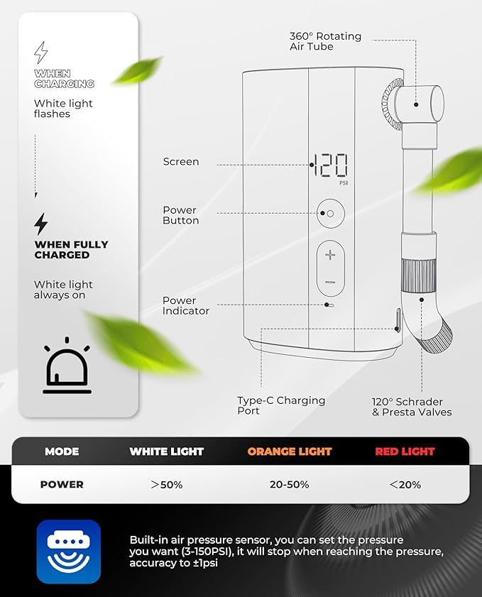 ROCKBROS Electric Air Pump