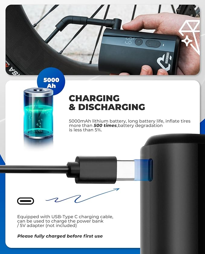 ROCKBROS Electric Air Pump