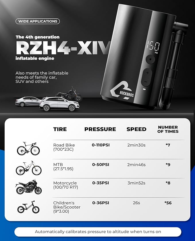 ROCKBROS Electric Air Pump