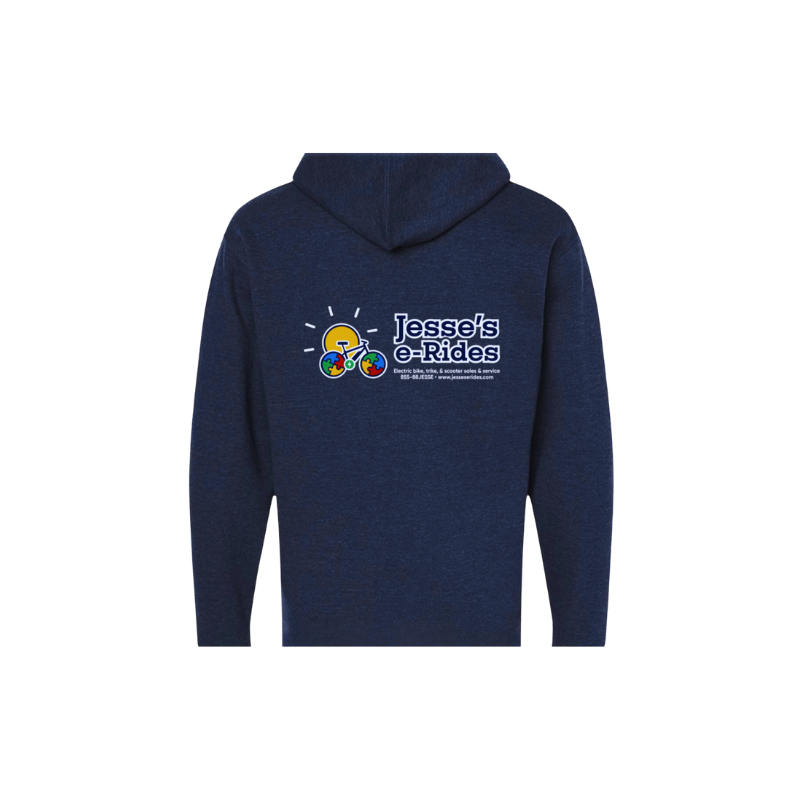 Jesse's e-Rides Midweight Full-Zip Hoodie