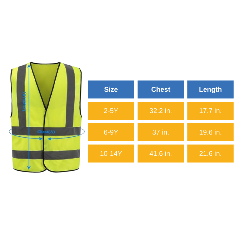 Jesse’s e-Rides Youth High-Visibility Safety Vest – Ride Bright, Stay Seen!