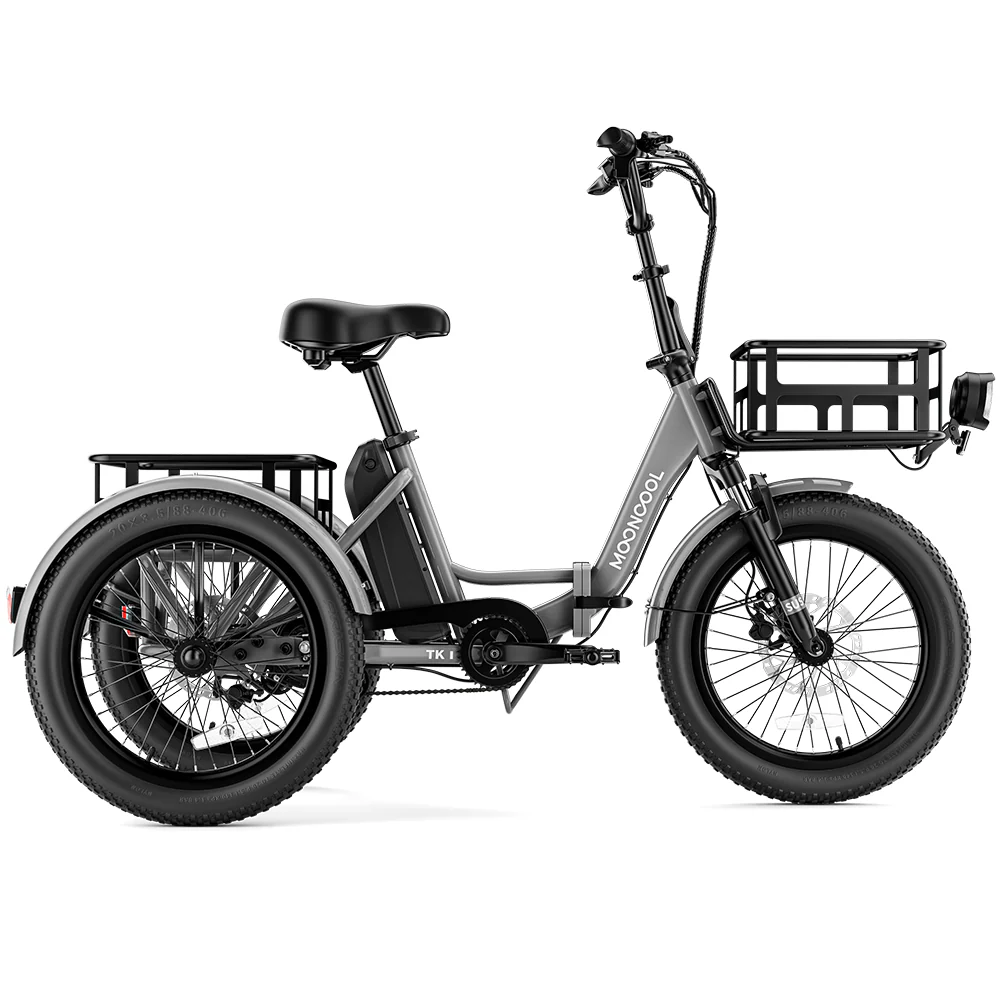 Mooncool TK1 Folding Trike + 20Ah Battery Upgrade