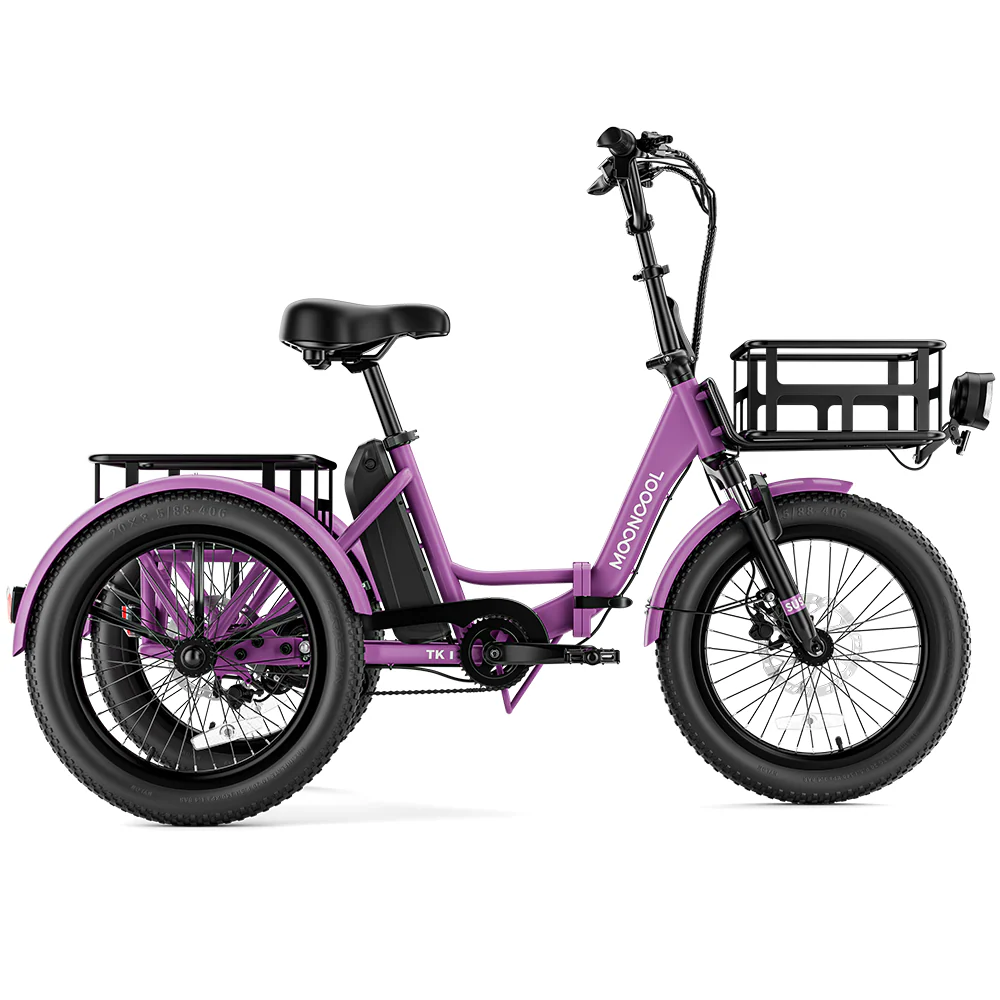 Mooncool TK1 Folding Trike + 20Ah Battery Upgrade