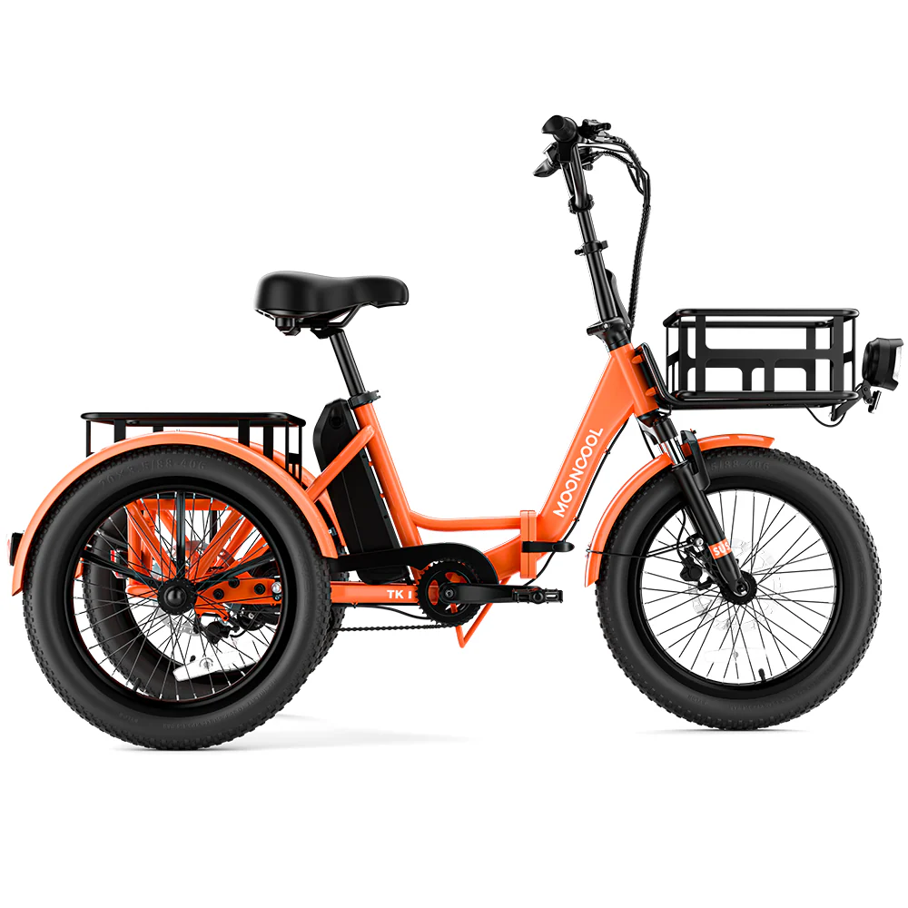 Mooncool TK1 Folding Trike + 20Ah Battery Upgrade