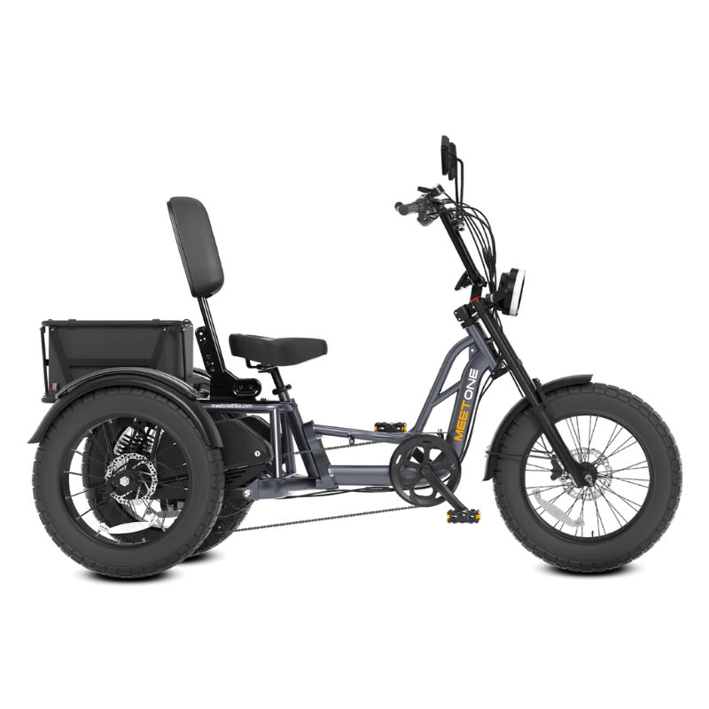 Meet One Tour Lite Full Suspension Electric Trike – Jesse's e-Rides Meet One Tour Lite Full Suspension Electric Trike – Jesse's e-Rides
