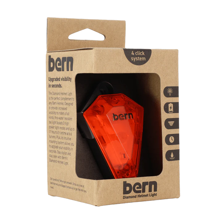 Bern Diamond Helmet Light โ Ride Brighter, Ride Safer!