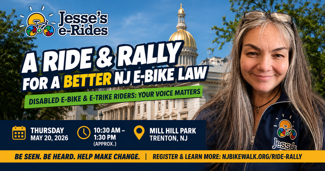 The NJ E-Bike Law: Day 115 – Calling All Disabled E-Bike & E-Trike Riders