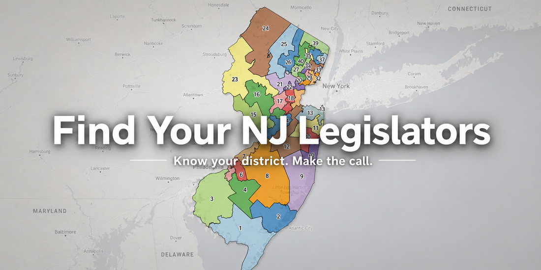 The NJ E-Bike Law: Day 94 – How to Find and Contact Your Legislators