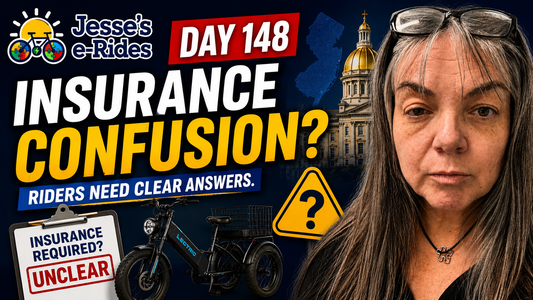 The NJ E-Bike Law: Day 148 – Insurance Confusion and Enforcement Questions