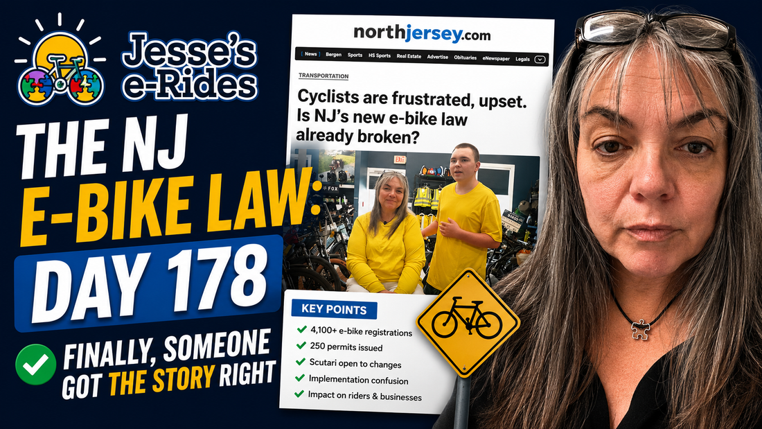 The NJ E-Bike Law: Day 178 – Finally, Someone Got the Story Right