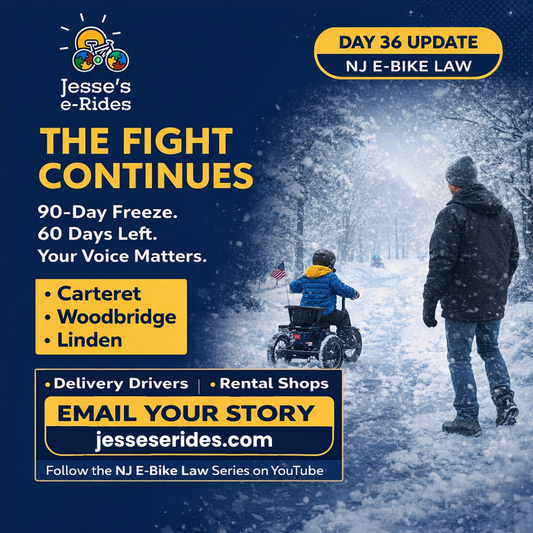 The NJ E-Bike Law: Day 36 – Advocacy Behind the Scenes