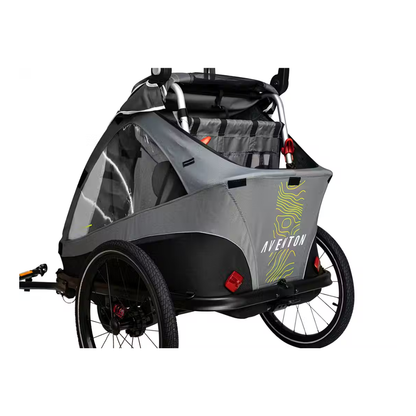 Aventon Double Seat Child Trailer
