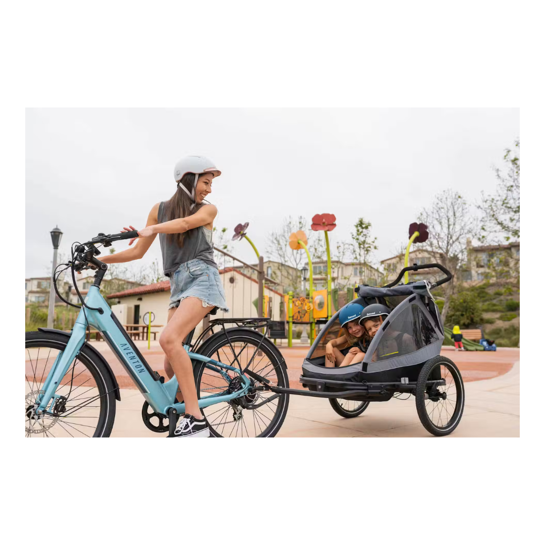 Aventon Double Seat Child Trailer