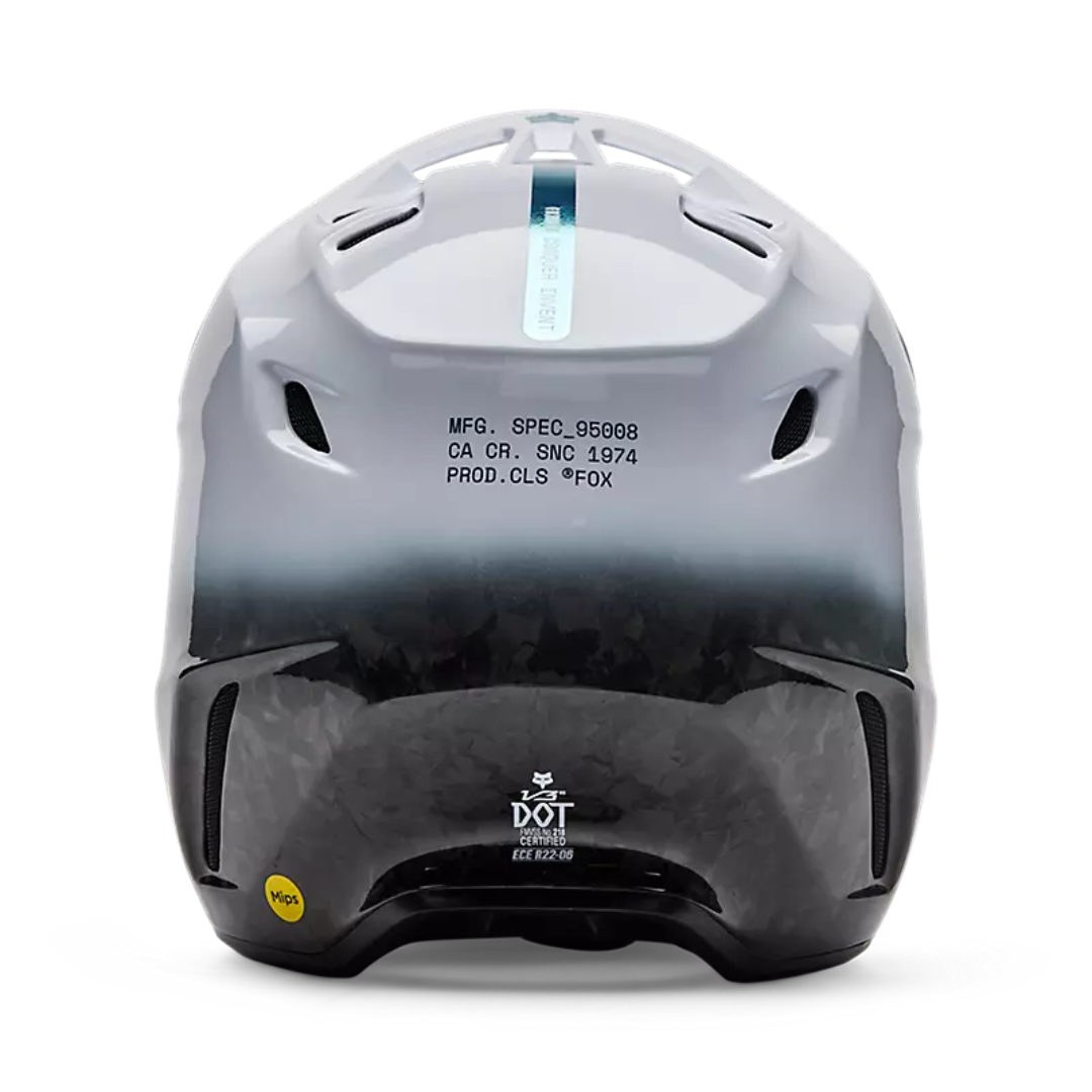 Fox Racing V3 RS Ghost Helmet