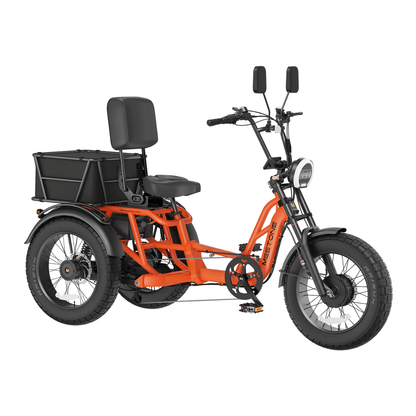 Meet One Tour 2.0 Dual Motor Electric Trike