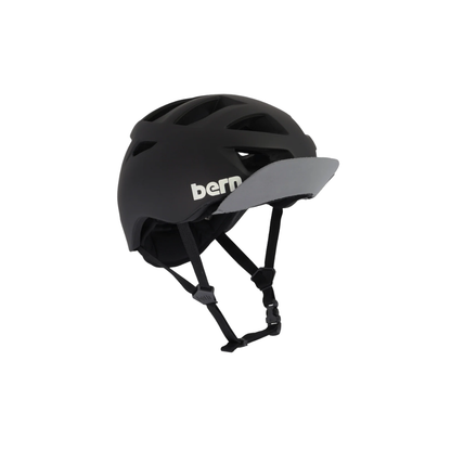 Bern Allston DVRT Bike Helmet in Matte Black, primary view