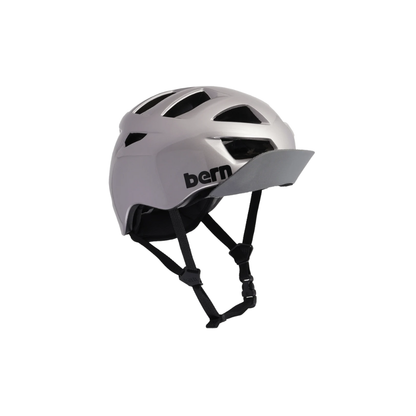 Bern Allston DVRT Bike Helmet in Metalic Gray, primary view