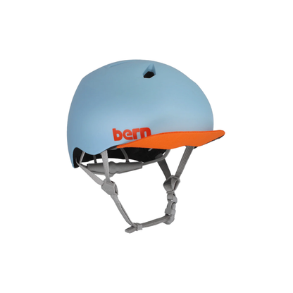 Bern Nina DVRT Youth Bike Helmet in Matte Pool, primary view