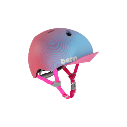 Bern Nina DVRT Youth Bike Helmet in Matte Sunset Gradient, primary view