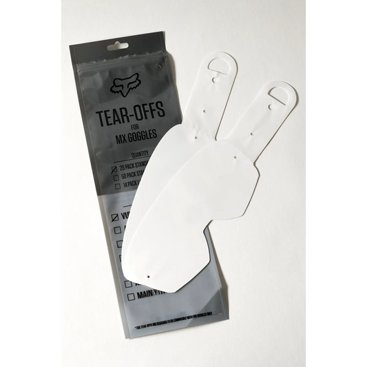 Fox Airspace & Main VLS Tear-Off 20 Pack