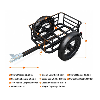 Meet One Trike Cargo Trailer
