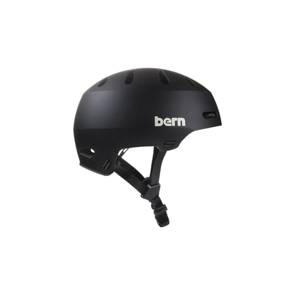 Bern Macon 2.0 Jr. DVRT Bike Helmet in Matte Black, primary view