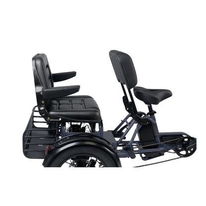 Meet One Pair Electric Trike with Passenger Seat