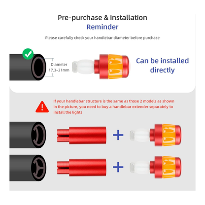 ulip Handlebar Grip Turn Signal Lights