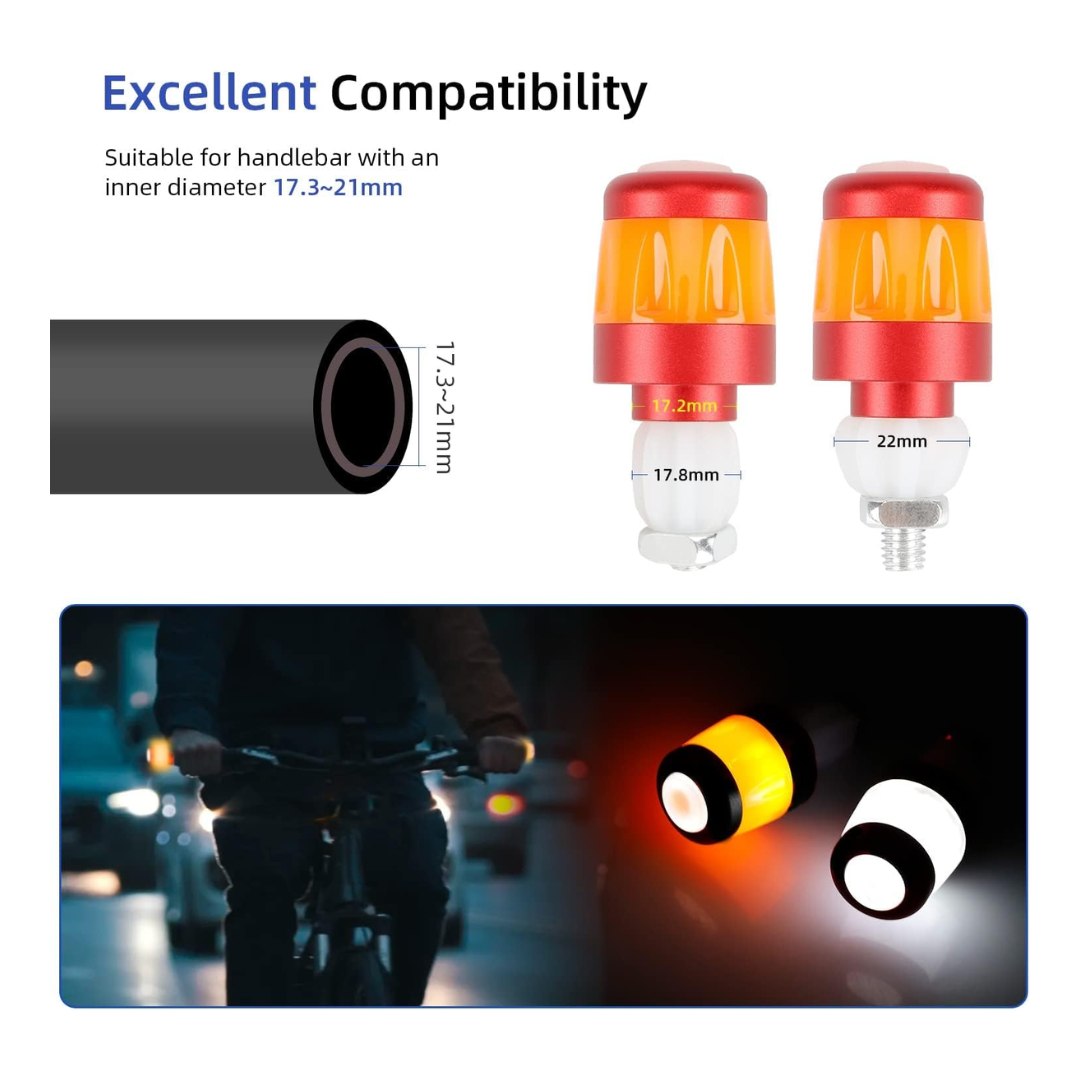 ulip Handlebar Grip Turn Signal Lights