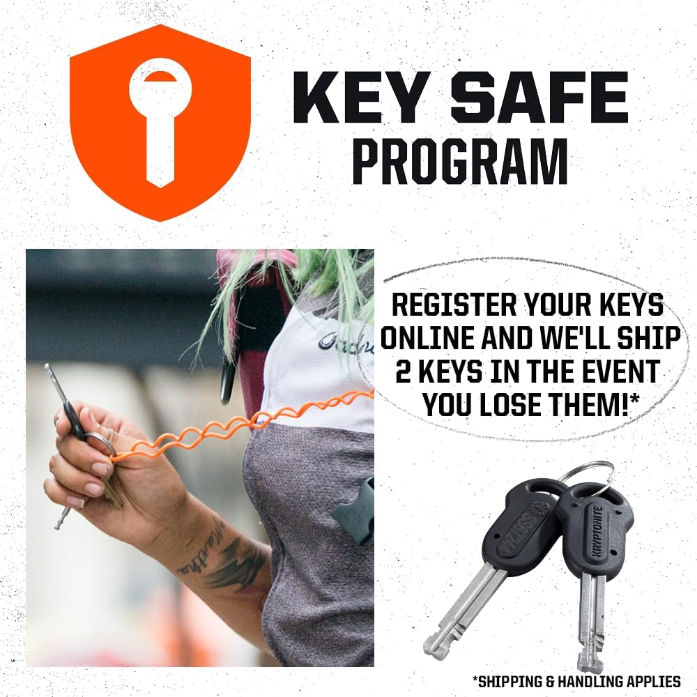 Kryptonite Keeper U-Lock with Cable