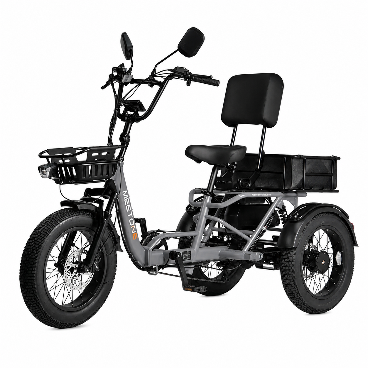 Meet One Breeze Pro 2 – Full Suspension Foldable Fat Tire Electric Trike