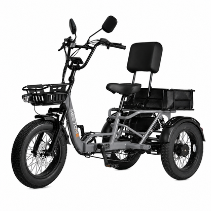 Meet One Breeze Pro 2 – Full Suspension Foldable Fat Tire Electric Trike