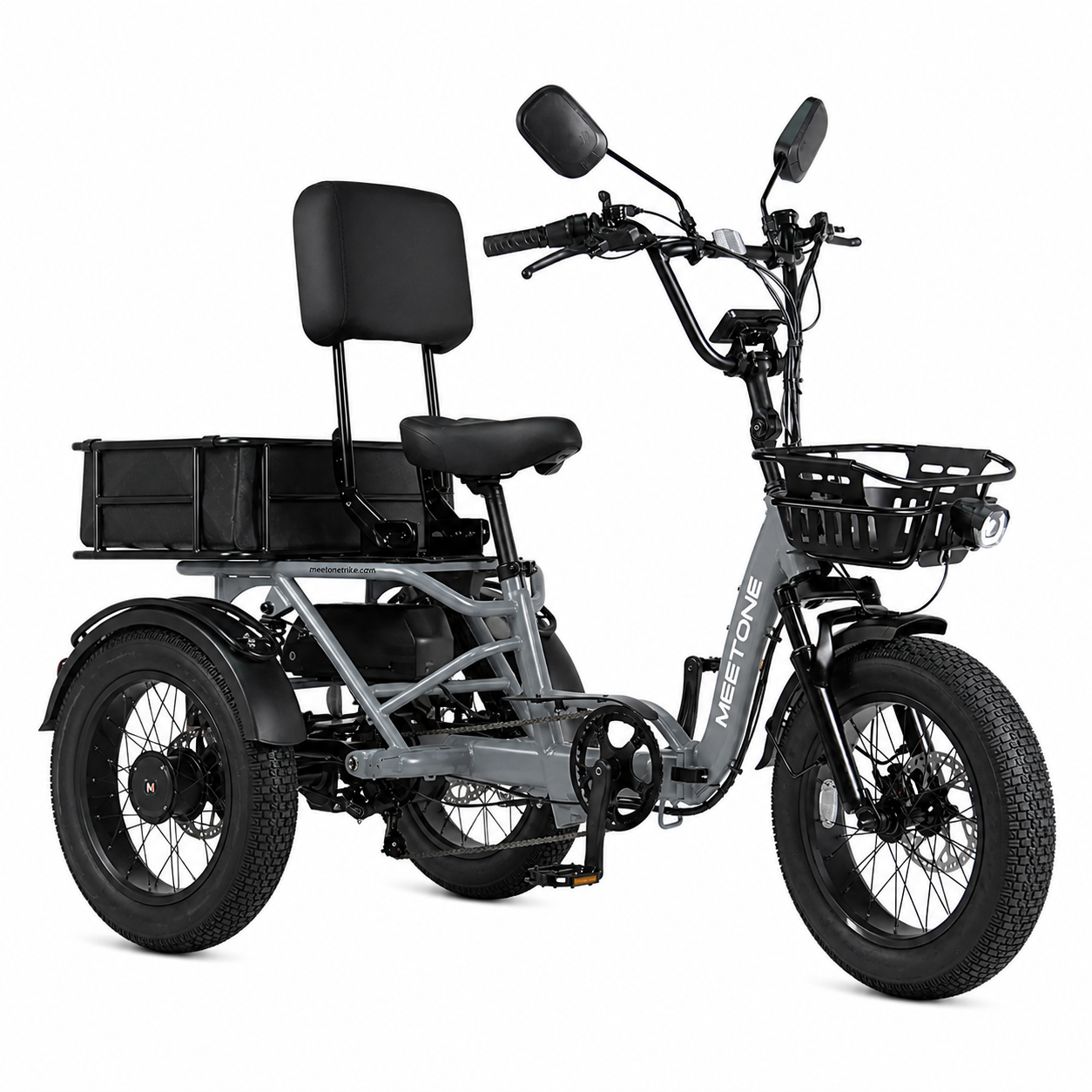 Meet One Breeze Pro 2 – Full Suspension Foldable Fat Tire Electric Trike