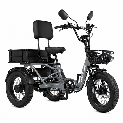 Meet One Breeze Pro 2 – Full Suspension Foldable Fat Tire Electric Trike