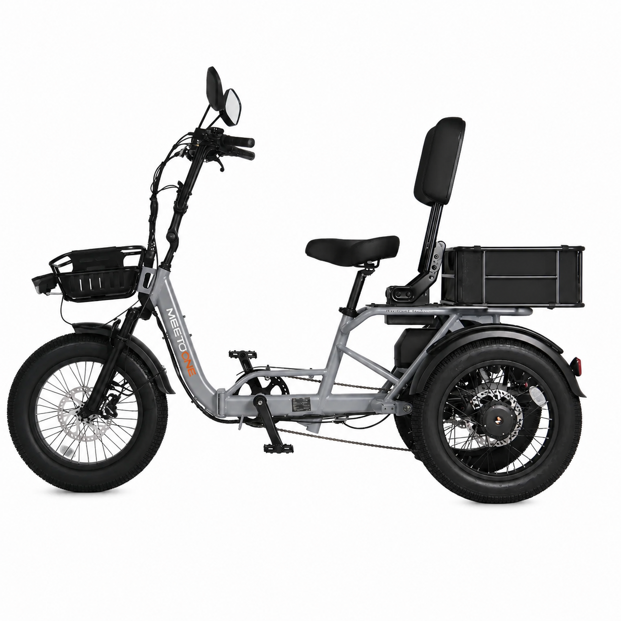 Meet One Breeze Pro 2 – Full Suspension Foldable Fat Tire Electric Trike